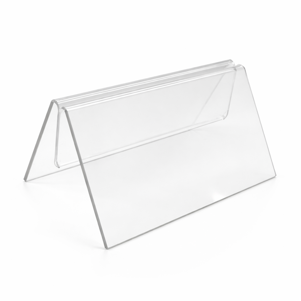 Clear acrylic W stand