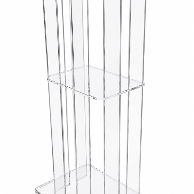 Clear Panel Podium
