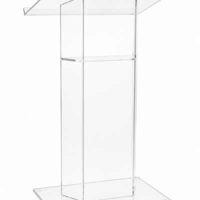 Clear Half Hex podium